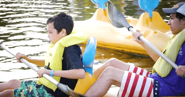 Kayaking at CAMP
